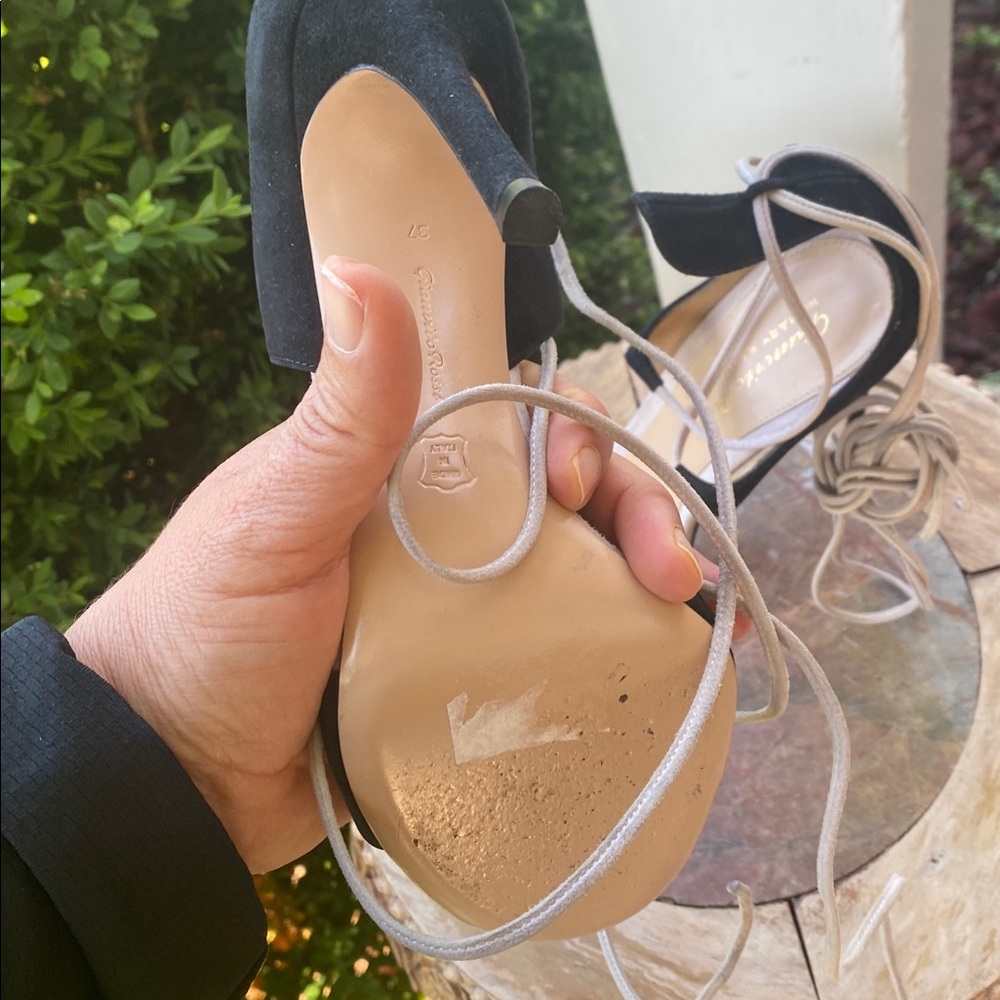 🖤🤍Elegant gianvito rossi heels 👠 black suede🖤🤍 - Picture 5 of 13